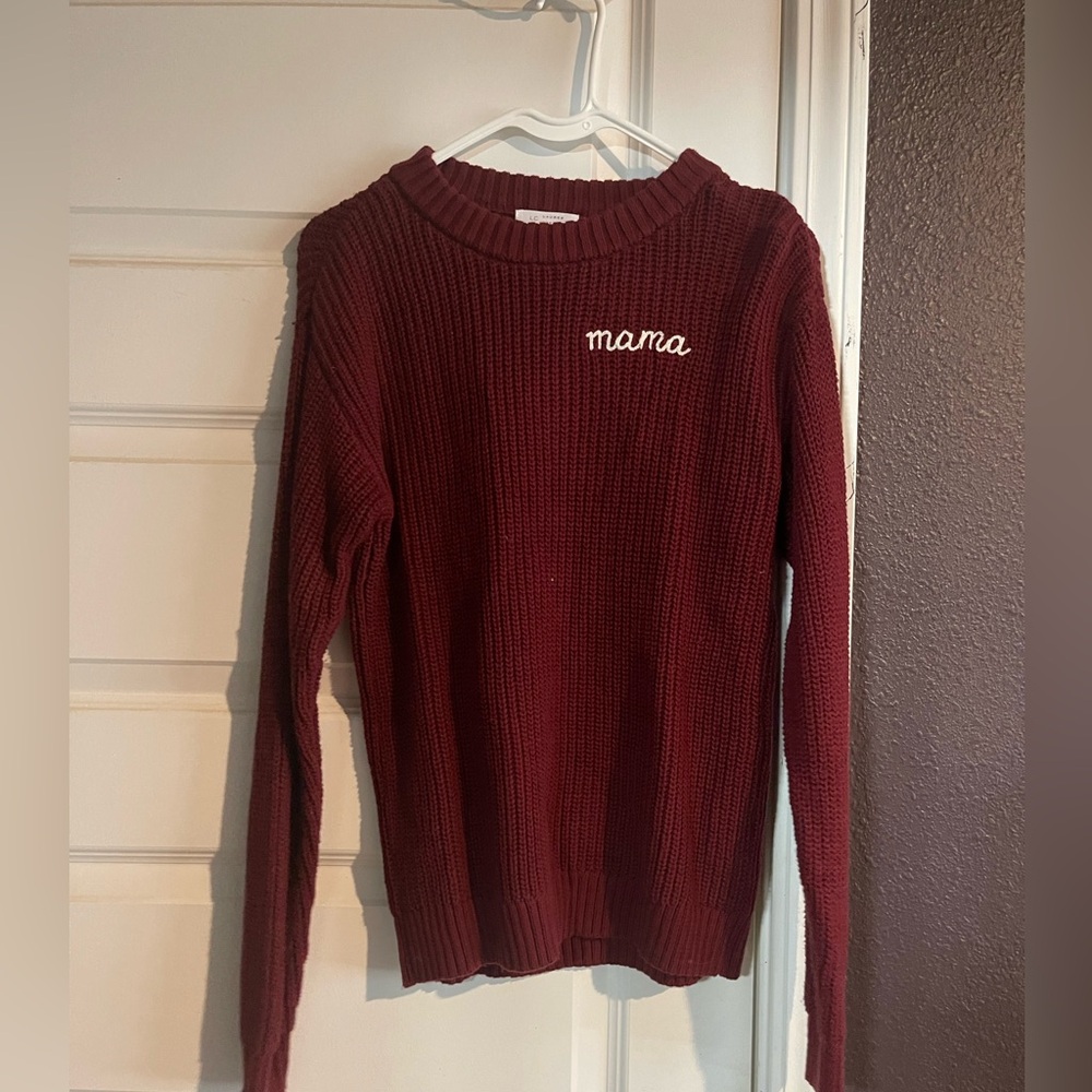 Mama XS crew neck sweatshirt